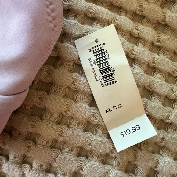 Old Navy Purple Longline Bikini Top XL - Picture 2 of 5